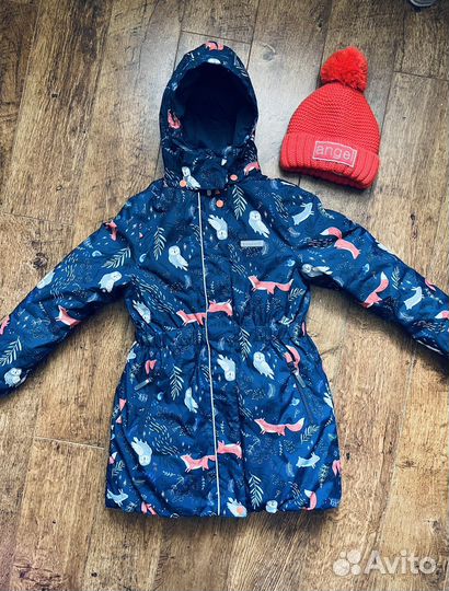 Куртка crockid 140-146 и польская шапка