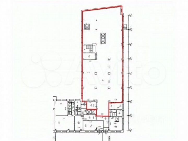 Сдам офисное помещение, 524 м²