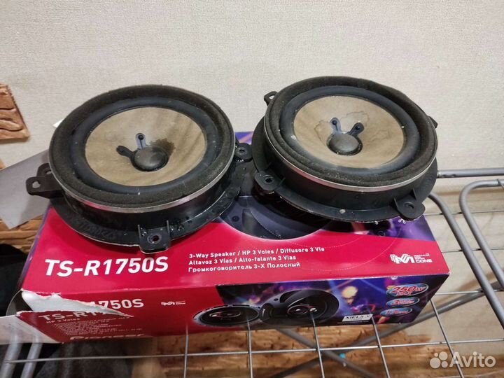 Штатные динамики kia rio 2(JB)