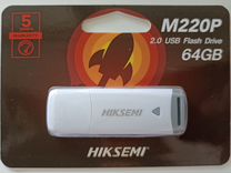 Новый гарантия Флеш-диск Hiksemi M220P 64Gb USB2.0