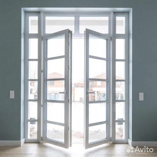 Пластиковые штульповые двери