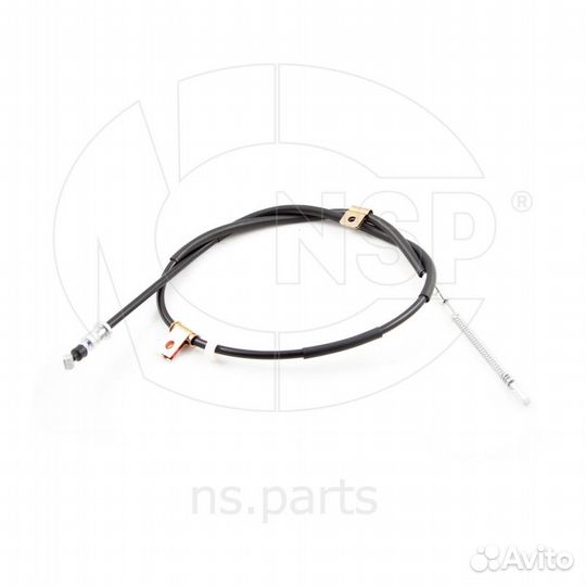 Трос стояночного тормоза правый chevrolet lanos