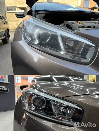 Установка bi LED линз