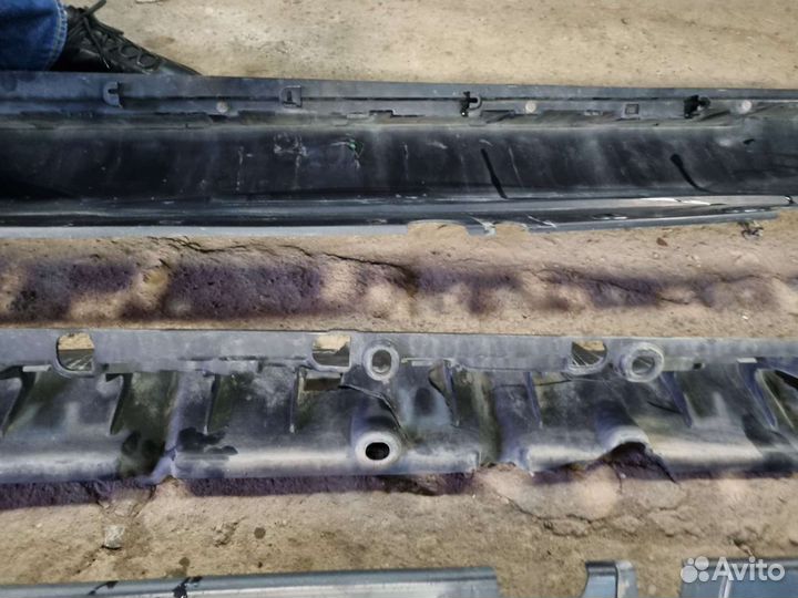 Sport пороги bmw е70