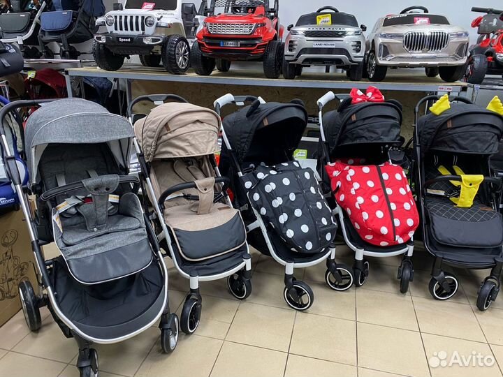 Коляска складной прогулочный