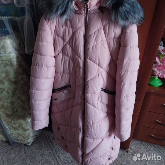 Пуховик зимний женский