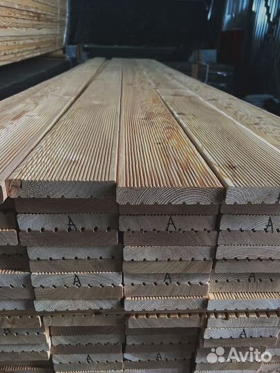 Шлифованные доски лиственницы 40x130 мм для удобст