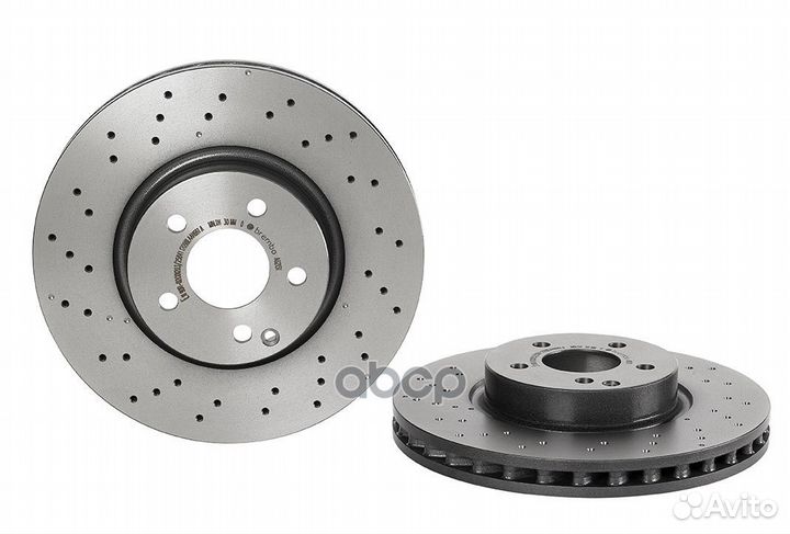 Диск тормозной передний 09A62131 Brembo