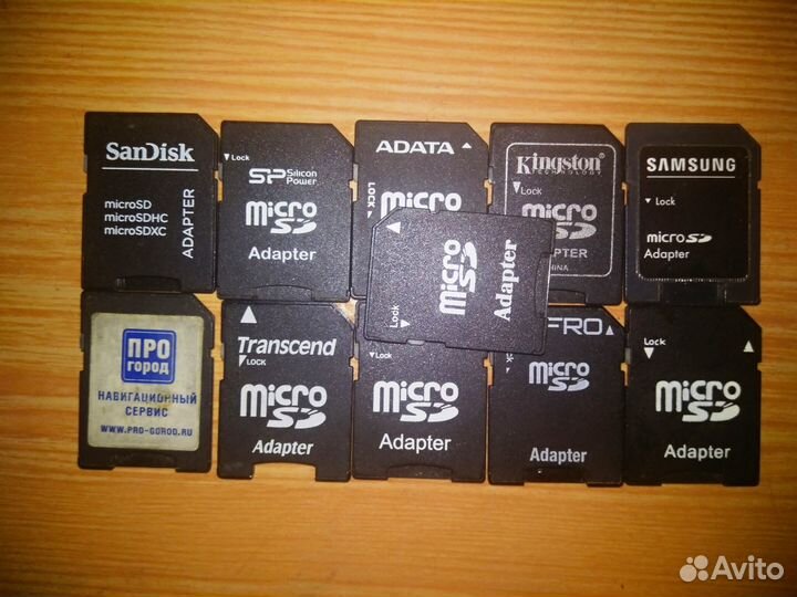 Переходник с microSD на обычную SD