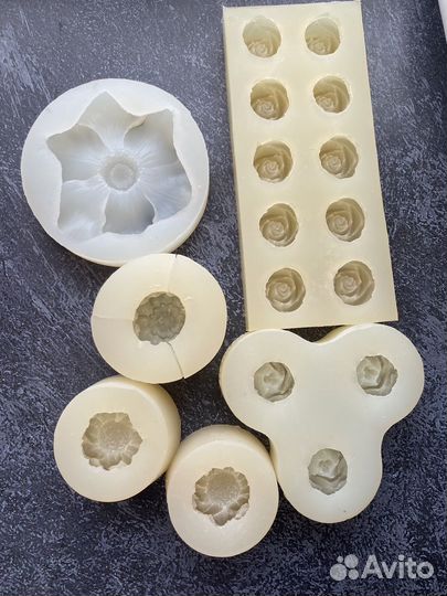 Силиконовая форма роза