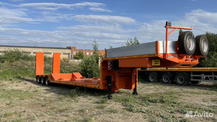 Полуприцеп трал (тяжеловоз) Авиком 98713-04 с ломаной рамой, 2023
