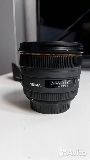 Объектив sigma 50mm 1.4