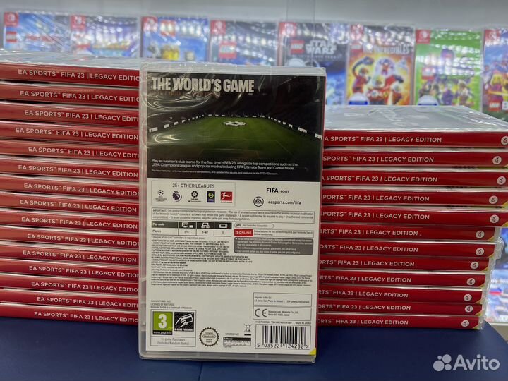 Fifa 2023 Legacy edition Switch Nintendo