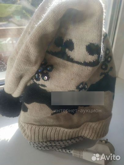 Зимний комплект шапка/шарф