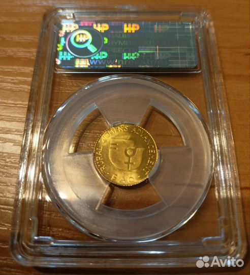 20 паанга Тонга, 1980 год, золото