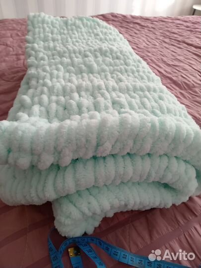 Плед детский плюшевый