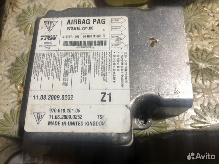 Сенсор безопасности Порше Панамера 97061820106