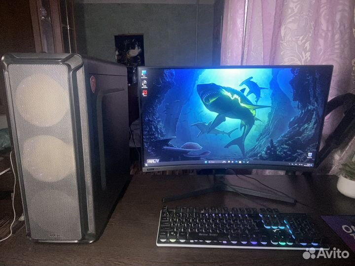 Игровой пк rtx 2070 + монитор 27' 240 Гц