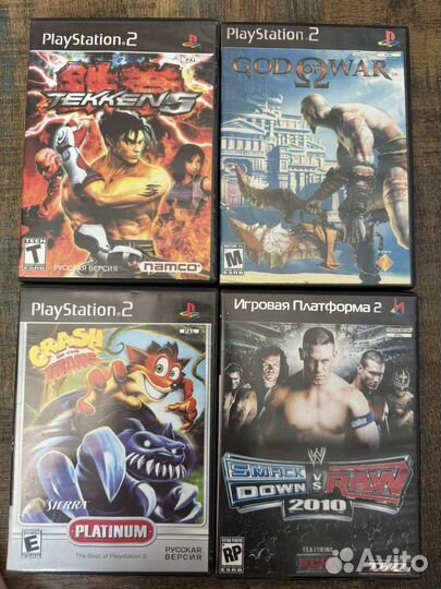 Игры на sony playstation 2 диски