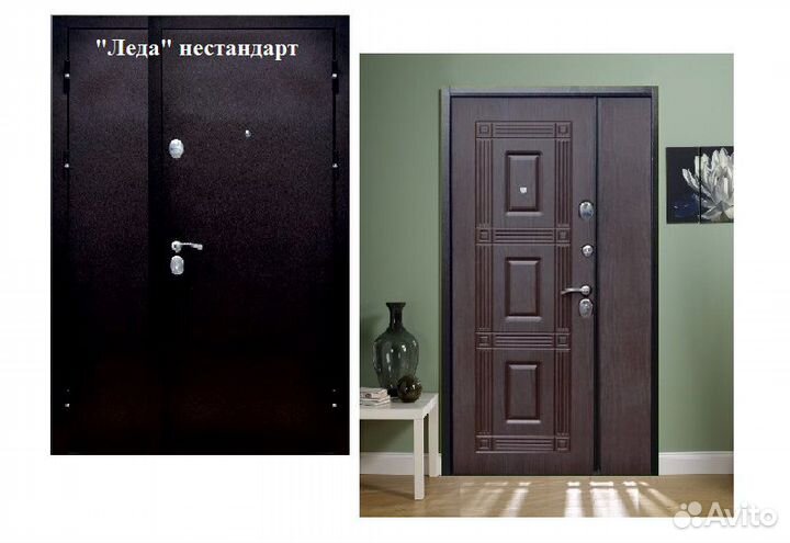 Дверь входная нестандарт 