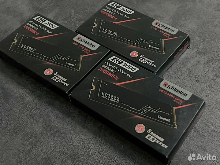 SSD Kingston KC3000 1TB - Новый