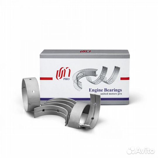 Вкладыши коренные STD комплект (с упорным подшипником) Opel 1.2 X12XE/Z12XE 16V 97- 4 цил. UM