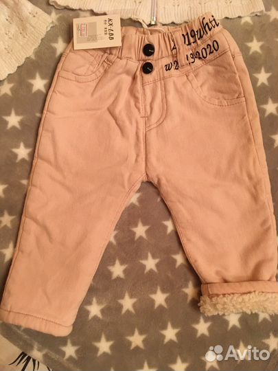 Кофты и штаны на девочку 80 размер