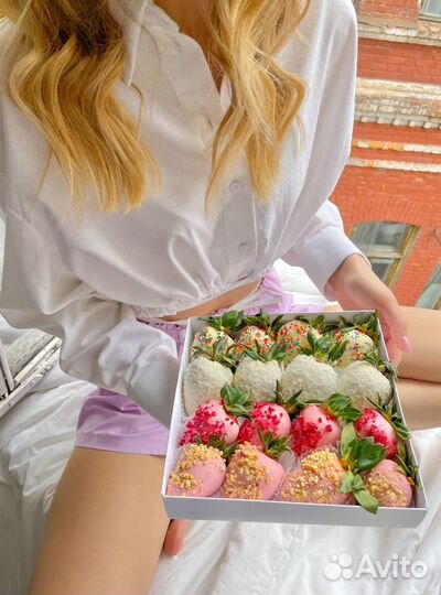 Клубника в бельгийском шоколаде