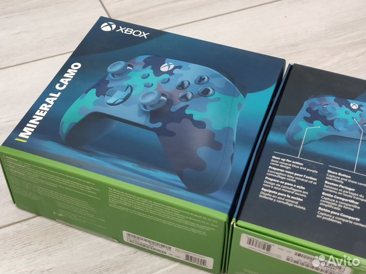 Геймпад xbox One series (Mineral Camo)