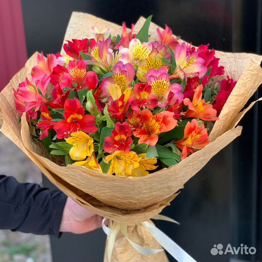 Букет из альстромерия/ Цветы с доставкой