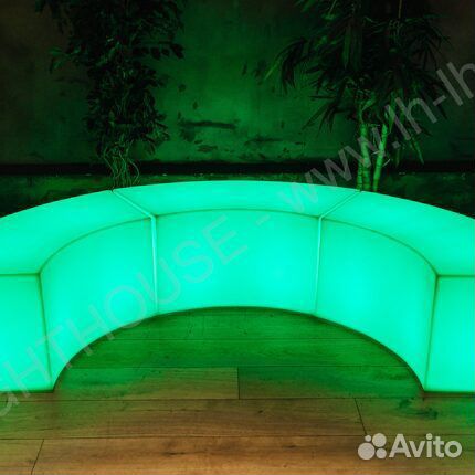 LED лавочки для благоустройства