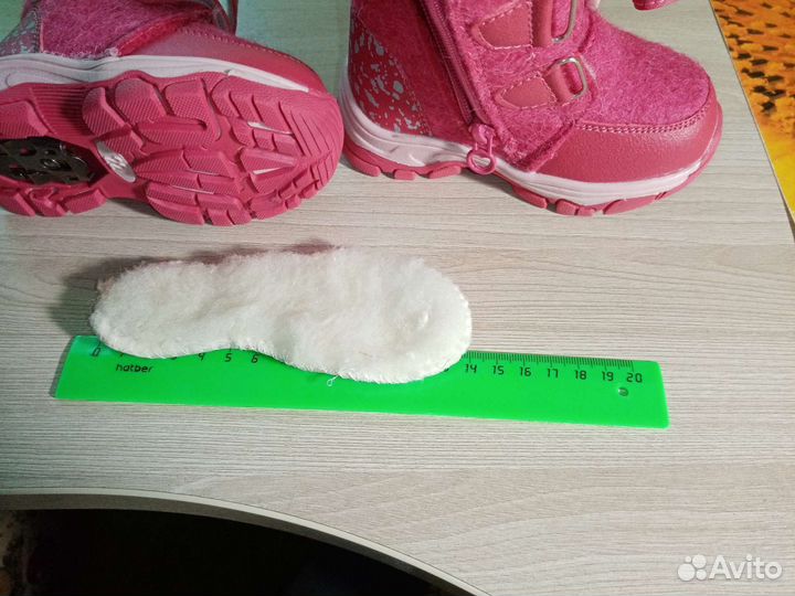 Валенки для девочки 22 размер