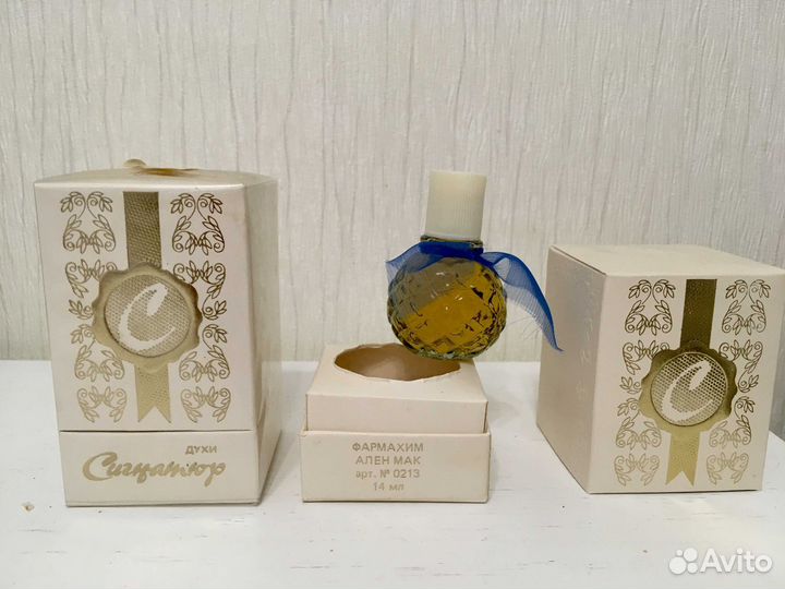 Винтажные духи 