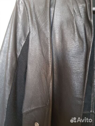 Жакет женский кожаный