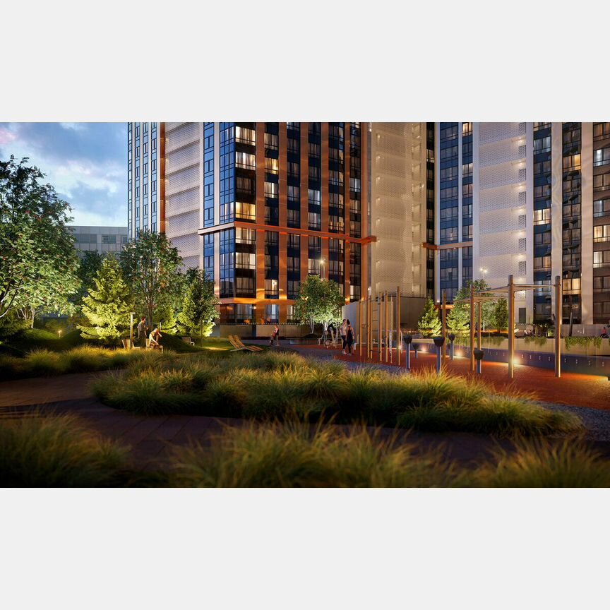 1-к. квартира, 42,8 м², 21/50 эт.