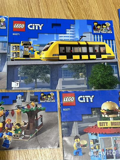 Lego City 60271 инструкции от набора