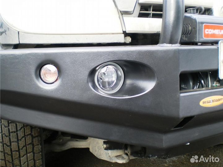 Бампер силовой передний Вездеходофф с кенгурином д