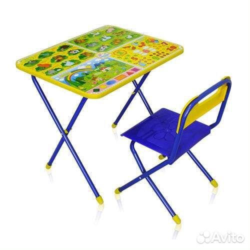 Детские стол и 2 стула