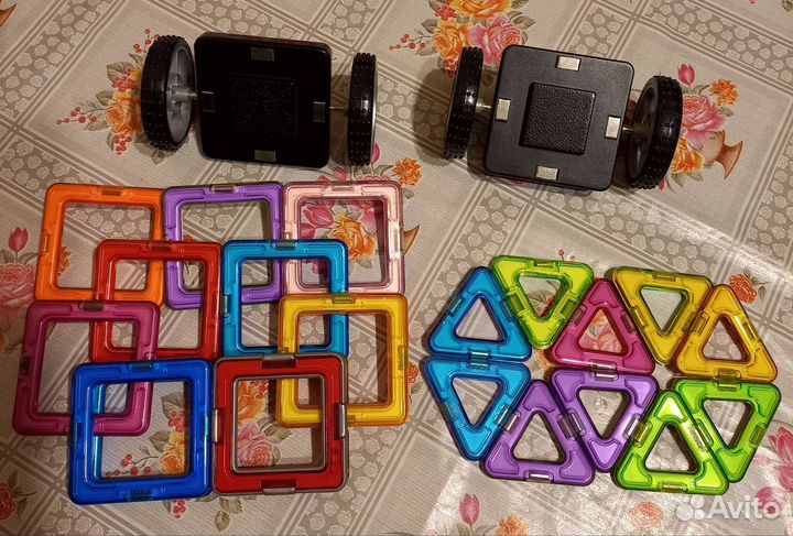 Кубики,Трансформеры (2шт, размер 21