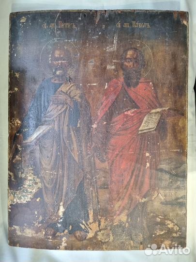 4 старинные иконы. 19 век