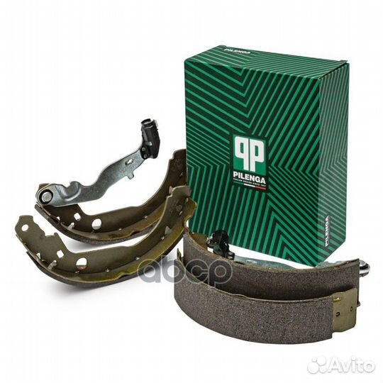 Колодки тормозные задние барабанные bs-p1115 PI