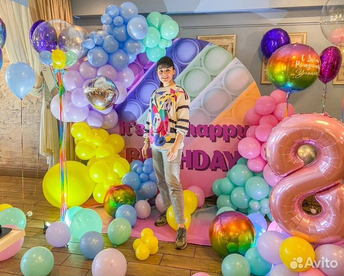 Фотозоны, декор свадьбы, юбилея