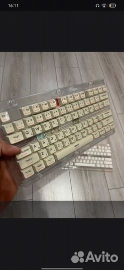 Набор pbt кейкапов для cherry клавиатур