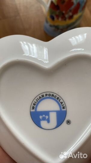 Чайный сервиз из фарфора новый на 4 персоны