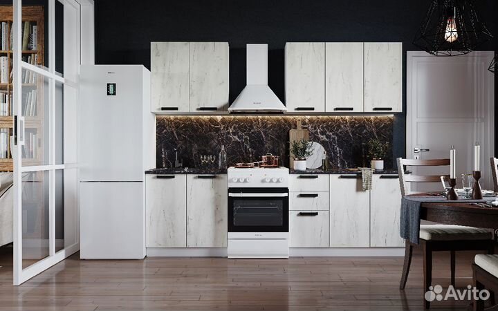 Готовое решение кухня Диор 1,5м/2м