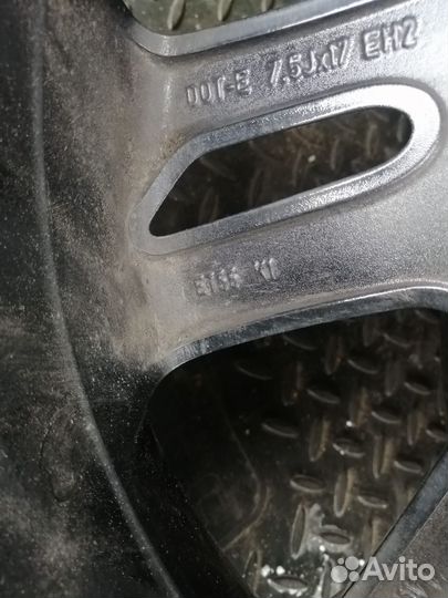 Volvo (Borbet) оригинал с шинами