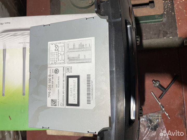 Головное устройство volkswagen touareg nf