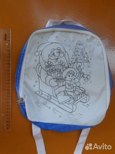 Новый рюкзак-раскраска
