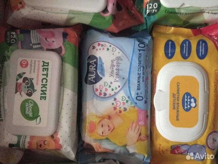 Влажные салфетки детские