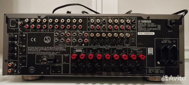 Топовый Ресивер Yamaha rx-v861